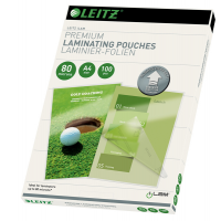 Pouches ILam - A4 - 216 x 303 mm - 2 x 80 micron - conf. 100 pezzi - Leitz - 74780000 - 5411313338189 - DMwebShop