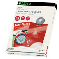 Pouches ILam - A4 - 216 x 303 mm - 2 x 175 micron - conf. 100 pezzi - Leitz - 74830000 - 4002432397679 - DMwebShop
