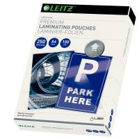 Pouches ILam - A4 - 216 x 303 mm - 2 x 250 micron - conf. 100 pezzi - Leitz - 74840000 - 4002432397686 - DMwebShop