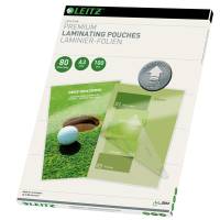 Pouches ILam - A3 - 303 x 426 mm - 2 x 80 micron - conf. 100 pezzi - Leitz - 74850000 - 4002432397693 - DMwebShop