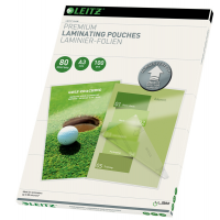 Pouches ILam - A3 - 303 x 426 mm - 2 x 80 micron - conf. 100 pezzi - Leitz - 74850000 - 4002432397693 - DMwebShop