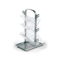 Portatimbri Fishbone - 6+6 posti - silver - Turikan - 7200S - 8028422572006 - DMwebShop
