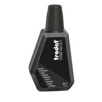 Inchiostro 7011 per timbro in gomma - nero - 28 ml - Trodat 55886