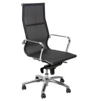 Poltrona direzionale Pollux Space PXP - in rete - con ruote e braccioli - nero - Unisit - PXP nero - 8050043742865 - DMwebShop