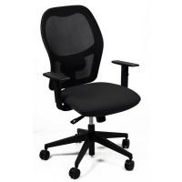 Seduta operativa Hubble HUHU - 4 blocchi - con braccioli regolabili - nero - Unisit - HUHU/BR/EN - 8050043742377 - DMwebShop