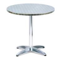 Tavolo bar - tondo - Ø 70 cm - altezza 70 cm - alluminio-acciaio - Serena Group - 40404D - 8032937534244 - DMwebShop