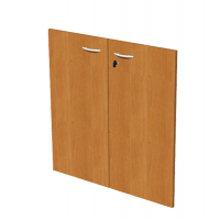 Coppia ante Easy - in melaminico - per mobile basso - 80 x 67 cm - spessore 18 mm - noce chiaro - Artexport - 60067M_4 - DMwebShop