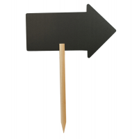 Silhouette Board Sticks - forma freccia - 67 x 49,2 cm - nero - Securit - FBS-ARROW - 8718226499264 - DMwebShop