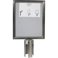 Display - A4 - per colonnine - Securit - RS-SIGN-A4-PS - 8718226492319 - DMwebShop
