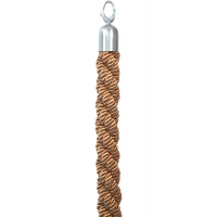 Cordone intrecciato per colonnina segnapercorso - color bronzo - lunghezza 150 cm - Securit - RS-CLRP-CHBR - 8717624242113 - DMwebShop