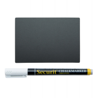 Targhette - 7,4 x 10,5 cm - A7 - nero - set 20 pezzi - Securit - TAG-A7-WT - 8718226491459 - DMwebShop