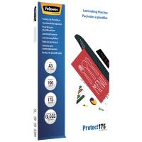 Pouches Protect175 - A3 - 303 x 426 mm - 2 x 175 micron - scatola 100 pezzi - Fellowes - 5308803 - 77511530883 - DMwebShop