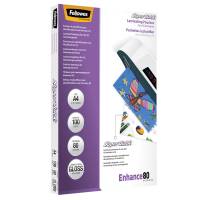 Pouches Enhance80 - Superquick - A4 - 2 x 80 micron - scatola 100 pezzi - Fellowes - 5440001. - 77511544002 - DMwebShop