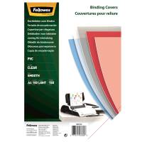 Copertine Clear - A4 - 150 micron - PVC - neutro trasparente - scatola 100 pezzi - Fellowes - 5376001 - 77511537608 - DMwebShop