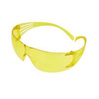 Occhiali di protezione Securefit SF203AF - policarbonato - giallo - 3M - 82202 - 7100112008 - 51131272545 - DMwebShop