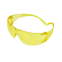 Occhiali di protezione Securefit SF203AF - policarbonato - giallo - 3M - 82202 - 7100112008 - 51131272545 - DMwebShop