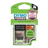Nastro D1 Durable - 12 mm x 3 mt - nero-arancio - Dymo - 1978367 - 3501179783673 - DMwebShop