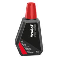 Inchiostro 7011 per timbro in gomma - 28 ml - rosso - Trodat - 55885. - 92399558859 - DMwebShop