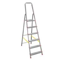 Scala domestica Stella Basic - 6 gradini - alluminio - Marchetti - 21026 - 8021227007025 - DMwebShop