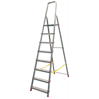 Scala domestica Stella Basic - 8 gradini - alluminio - Marchetti - 21031 - 8021227007094 - DMwebShop