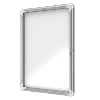 Bacheca per esterni fondo magnetico bianco 4 fogli A4 verticale - 16188