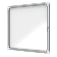 Bacheca per esterni fondo magnetico bianco 6 fogli A4 orizzontale - 16203