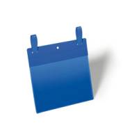 Buste identificative con fascette di aggancio A5 orizzontale blu - 17652