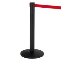 Colonnina segnapercorso Alfa nera altezza 95 cm - 13676