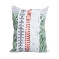Elastici fettuccia diametro 7 x 0,8 cm gomma 1 kg verde Viva F8X070 - 5611