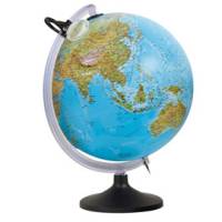 Globo geografico a rilievo illuminato Uranio diametro 30 cm Tecnodidattica 0333URFGITLNTL46 - 13608