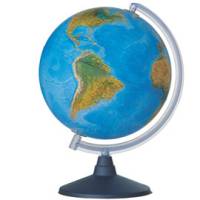 Globo geografico illuminato Elite diametro 30 cm Tecnodidattica 0330ELFGITLBT04B - 13607