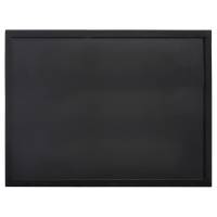 Lavagna Woody cornice nera 60 x 80 cm Securit - 13494