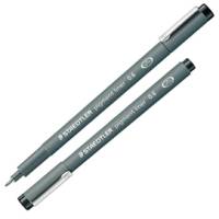 Pennarello Pigment Liner 308 - nero - 0,6 mm - conf. 10 pezzi - Staedtler - 308 06-9 - 4007817308363 - DMwebShop