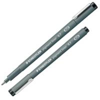 Pennarello Pigment Liner 308 - nero - 0,7 mm - conf. 10 pezzi - Staedtler - 308 07-9 - 4007817326701 - DMwebShop