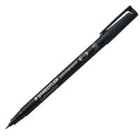Pennarello Lumocolor permanent 313 - punta 0,4 mm - nero - conf. 10 pezzi - Staedtler - 313-9 - 4007817308820 - DMwebShop