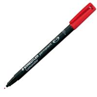 Pennarello Lumocolor Permanent 318 - punta 0,6 mm - rosso - conf. 10 pezzi - Staedtler - 318-2 - 4007817304327 - DMwebShop