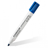 Pennarelli Lumocolor whiteboard 351 - punta tonda - tratto 2 mm - blu - Staedtler - 351-3 - 4007817328811 - DMwebShop