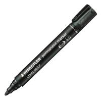 Marcatore Lumocolor permanent 352 - punta tonda - tratto 2 mm - nero - conf. 10 pezzi - Staedtler - 352-9 - 4007817304648 - DMwebShop