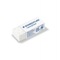 Gomma Rasoplast - 43 x 19 x 13 mm - per matita - bianca - conf. 30 pezzi - Staedtler - 526B30 - 4007817530634 - DMwebShop