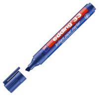 Marcatore 33 a base d'acqua - punta scalpello - 1 - 5 mm - blu - Edding - E-33 003 - 4004764304875 - DMwebShop