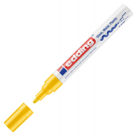 Marcatore permanente a vernice 750 - punta 2 - 4 mm - giallo - Edding E-750 005