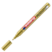 Marcatore permanente a vernice 751 - punta 1 - 2 mm - oro - Edding