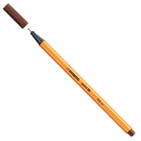 Fineliner Point 88 - punta 0,4 mm - marrone 45 - conf. 10 pezzi - Stabilo - 88/45 - 4006381105309 - DMwebShop