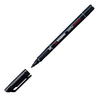 Pennarello OHPen universal permanente 843 - punta media 1 mm - nero - conf. 10 pezzi - Stabilo - 843/46 - 4006381115575 - DMwebShop