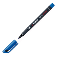 Pennarello OHPen universal permanente 843 - punta media 1 mm - blu - conf. 10 pezzi - Stabilo - 843/41 - 4006381115438 - DMwebShop