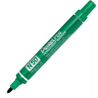 Marcatore permanente N50 - punta tonda - verde - Pentel - N50-D - 3474370750044 - DMwebShop