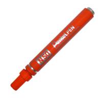 Marcatore permanente N50 - punta tonda - arancio - Pentel - N50-F - 3474370750068 - DMwebShop