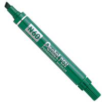 Marcatore permanente N60 - punta scalpello - verde - Pentel - N60-D - 3474370160041 - DMwebShop