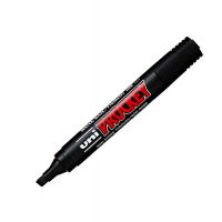 Marcatore Uni Prockey M126 - punta a scalpello 1 - 5,7 mm - nero - Uni Mitsubishi - M 126 N - 4902778917190 - DMwebShop