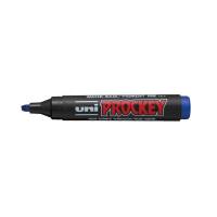 Marcatore Uni Prockey M126 - punta a scalpello da 1 - 5,7 mm - blu - Uni Mitsubishi - M 126 B - 4902778917206 - DMwebShop